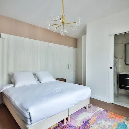 3g#appart 6pers#2 Chambres#commerce#paris 15#ac Parigi