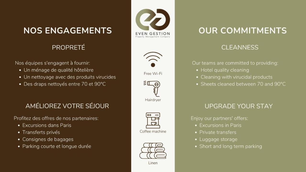 Apartment 3g#appart 6pers#2 Chambres#commerce#paris 15#ac *